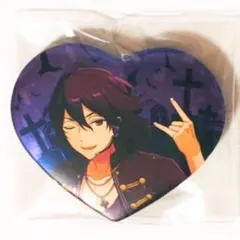 新品★あんスタ★UNDEAD【朔間零】中国★ハート缶バッジ★キャラバッジ
