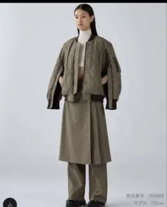 GU ロク 2ピーススカートパンツセットby rokh M