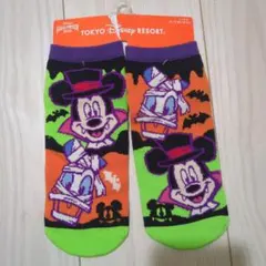 【未使用品】東京ディズニーリゾート ミッキー ハロウィンソックス