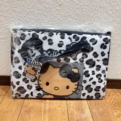 (新品)大人気の日焼けキティ ギャルキティ保温保冷BIGマルチバッグ（ヒョウ柄）