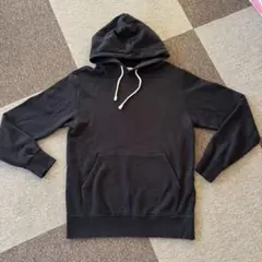 Champion メンズ プルオーバー パーカー 黒 L 古着