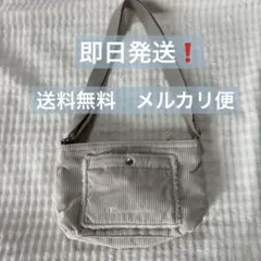 Champion コーデュロイ素材　ショルダーバッグ　チャンピオン　送料無料
