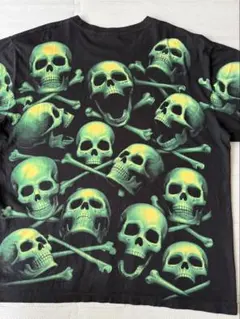 ☆貴重ビンテージ80s skullスカル 髑髏 Tシャツ - メルカリ
