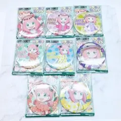 未使用 スパイファミリー キラキラ缶バッジ フルーツ 全8種セット