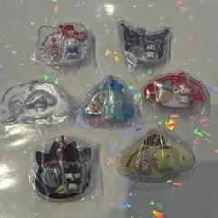サンリオキャラクターズ パッケージチャーム&チョコボーロ　7個セット
