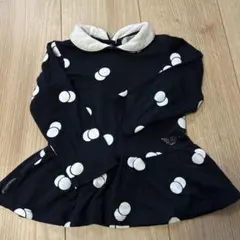 ARMANI BABY ドット柄ワンピース 12M