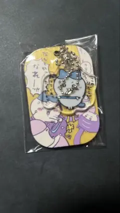 アクリルキーホルダー ちいかわ　ハチワレイラスト付き