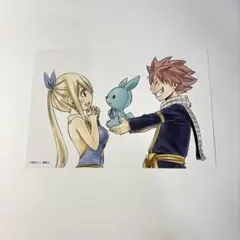 フェアリーテイル 20周年 ナツ ルーシィ イラストカード - メルカリ