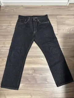 Levi's ブラック ストレートデニム