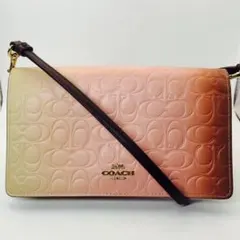 専用❗️未使用に近い♡COACH ✨コーチ　ミニショルダーバッグ　グラデーション