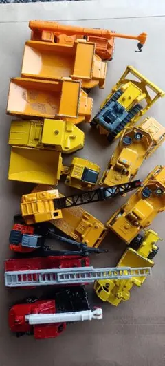 ミニカーセット 重機　建設車両