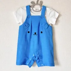 kids zoo クマさん オーバーオール セットアップのサムネイル