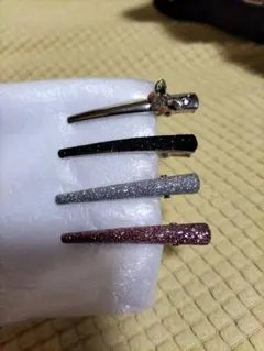 ヘアクリップ 4点セット