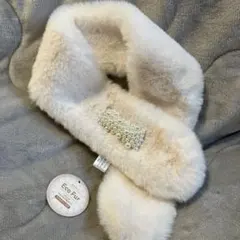 《新品》ファーマフラー　アクセサリー付き