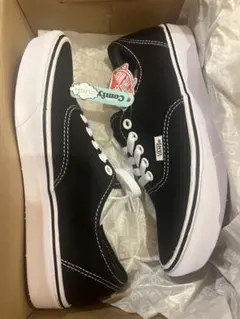 Vans ComfyCush Auth ブラック/ホワイト 7.0 US