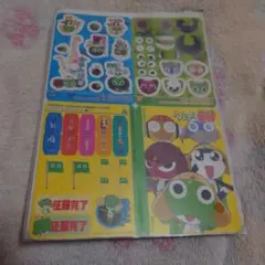 ケロロ軍曹パタパタシールダス４枚セット