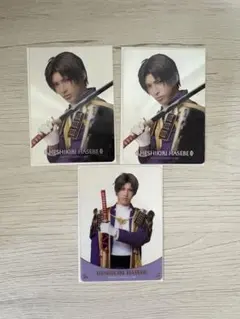 へし切長谷部 静かなる夜半の寝ざめ クリアカード3枚セット