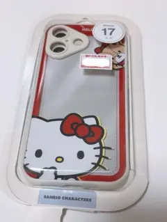 サンリオ ハローキティ iPhone17 クリアケース IIIIfit