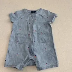 GAP デニム風ロンパース 12-18ヶ月