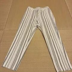 PLST ストライプパンツ スティックパンツ