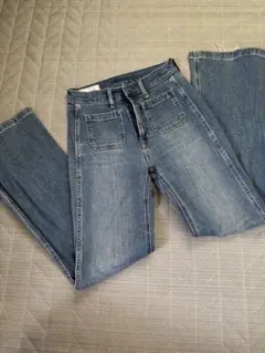 GAP 70s FLARE HIGH RISE ハイウエスト フレアデニムのサムネイル