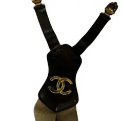 超希少 CHANEL サスペンダー Sサイズ 布袋、箱付