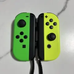 任天堂スイッチ　ジョイコン　Joy-Con 左右セット　動作OK　ストラップ付き