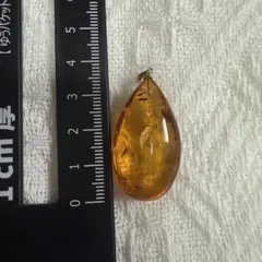 【超大粒7cm・K18】天然琥珀 アンバー ペンダントトップ 全面グリッター 超大粒7cm・K18】天然琥珀 アンバー ペンダントトップ 全面グリッター