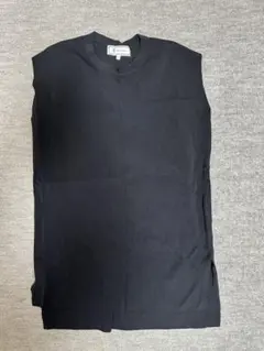 ロペピクニック38黒ノースリーブサマーニット