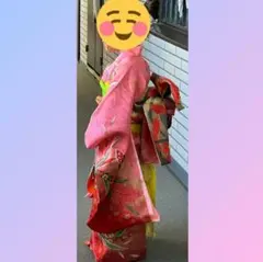 ❣️再販！七五三女の子7歳着物セット結び帯希望の方は本文お読みくださいのサムネイル