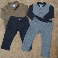 【美品】プチバトー　セットアップ　ほか　4点セット