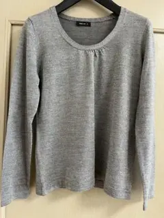 美品！COMME CA ISM ラメニットサイズ 長袖ニット