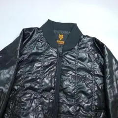 7515 プロ野球 読売 ジャイアンツ 非売品 中綿ジャケット 黒 F