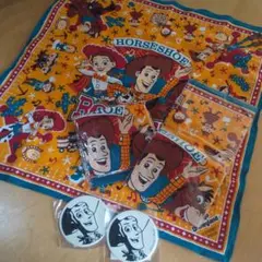 【トイ・ストーリー非売品】バンダナ＆コースター