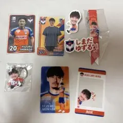 【まとめ売り】アルビレックス新潟 島田譲選手 クリアソン新宿