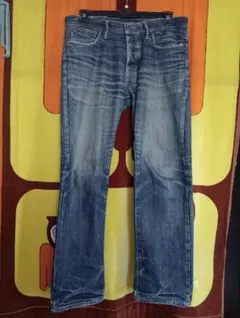 アバクロ ブルース トレート デニムパンツ W32