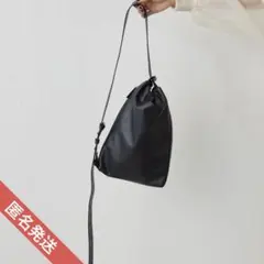 【美品】アエタ DA01 S ワンショルダー 巾着 シボレザー ブラック 美品】アエタ DA01 S ワンショルダー 巾着 シボレザー ブラック - メルカリ