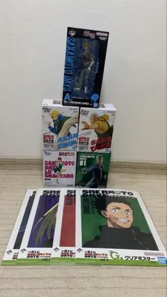 サカモトデイズ一番くじＡ賞朝倉シンG賞とSAKAMOTO フィギュア9点セット