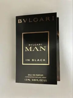 BVLGARI MAN IN BLACK オードパルファム サンプル 1.5ml