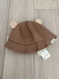 petit main プティマイン　くま耳　帽子　ベビー　46cm 新品未使用