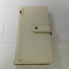 手帳型スマホケース マグネット式 ライトベージュiphone15 pro max