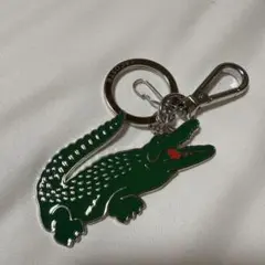 LACOSTE/ラコステ ワニロゴチャームキーホルダー