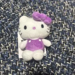 ハローキティ ぬいぐるみ 紫