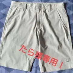 FJ （フットジョイ）ライトグレー ゴルフショートパンツ