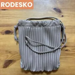 アーバンリサーチRODESKO▶︎バッグ3WAYベージュ系ショルダー、ポーチ