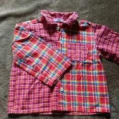 Moujonjonチェックシャツ