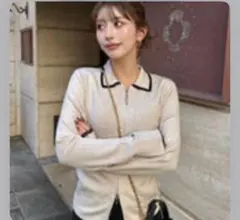Rirandture POLO BCSコラボ ウールカシミヤケーブルポロニット - メルカリ