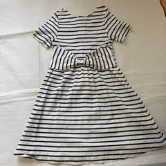 kate spade ストライプ柄 ワンピース 140cm