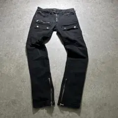 00s【archive】black denim/gimmick/Y2K/お兄系のサムネイル