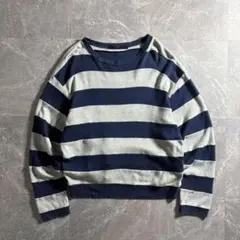 90s 初期 A BATHING APE border cotton knitのサムネイル